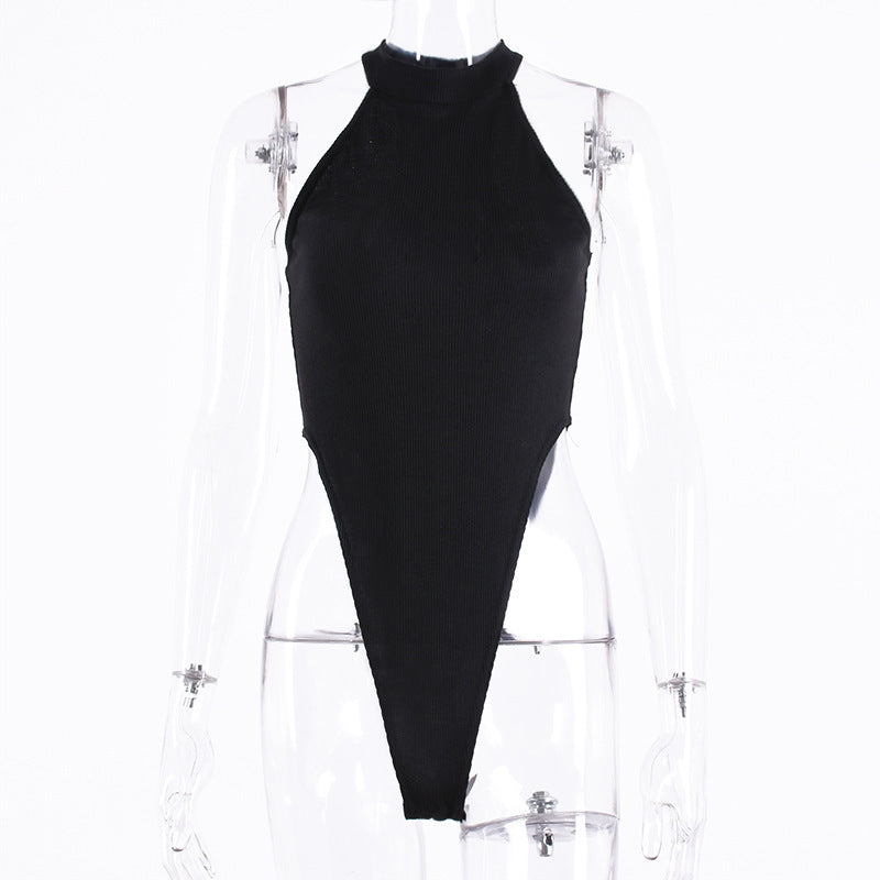 Damen Hochgeschlossenes Bodysuit EB