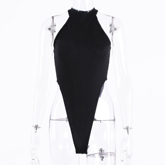 Damen Hochgeschlossenes Bodysuit EB