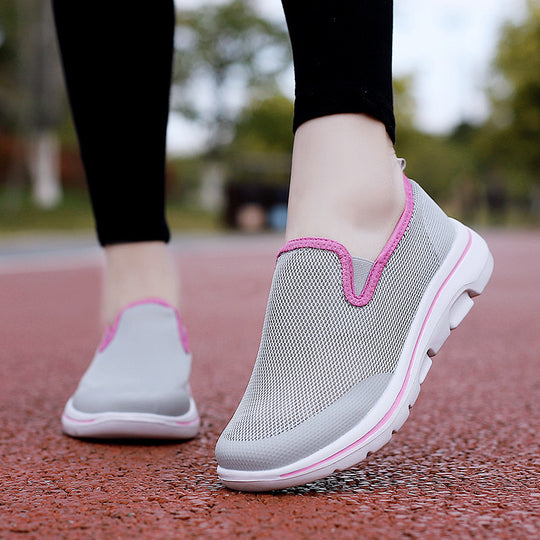 Damen nan ergonomische Flex-Travel-Slipper mit belüftetem Mesh und herausnehmbarer Komfortsohle EB