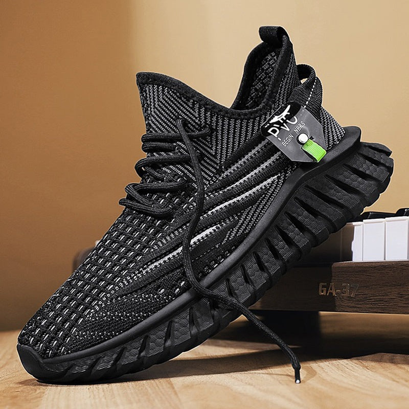Damen Sportliche Leichtgewicht Sneakers mit atmungsaktivem Obermaterial und rutschfester Sohle EB