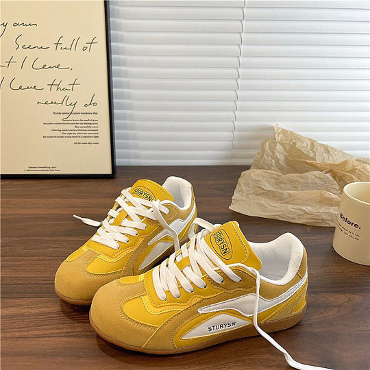 Damen Freizeit Sneakers mit weichem Wildleder und atmungsaktivem Obermaterial EB