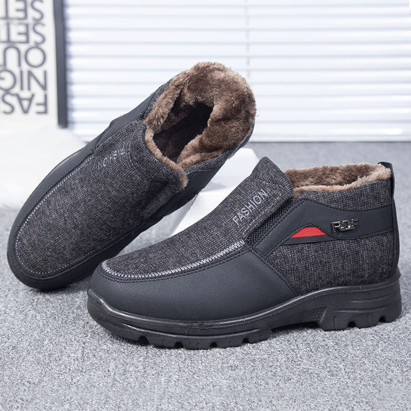 Damen Komfortable und warme Stiefeletten mit Futter EB