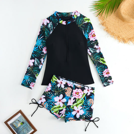 Damen Sportlicher Langarm-Surfuanzug EB