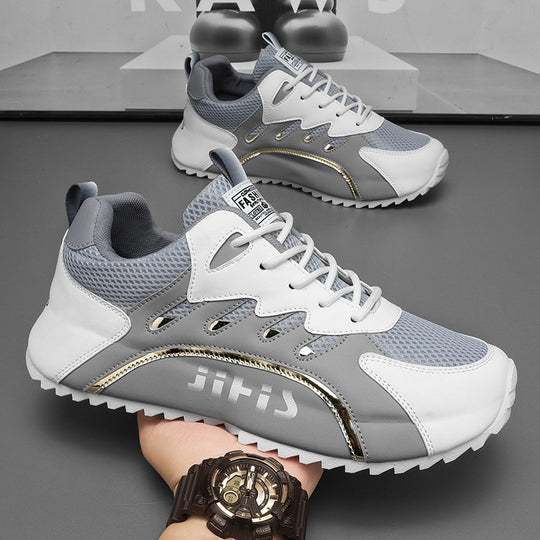 Damen Hochwertige Sport Sneakers mit atmungsaktiver Mesh-Oberfläche und stoßdämpfender Sohle EB