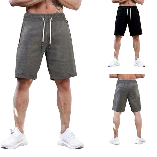 Herren Sportliche Freizeithosen mit elastischem Bund und praktischen Taschen EB