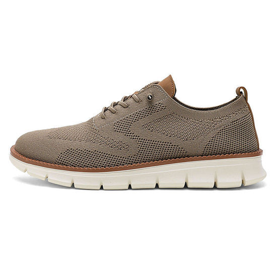 Herren gestrickter Komfort-Sneaker mit atmungsaktivem Strickoberteil und flexibler EVA-Laufsohle EB