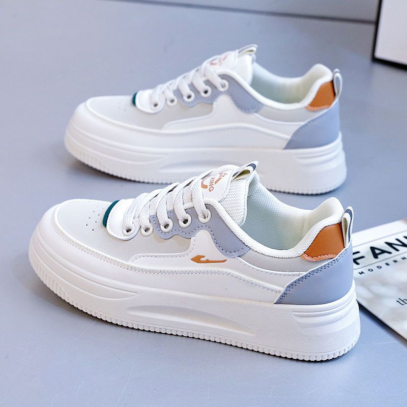 Damen sportliche Sneaker mit luftiger Sohle und verstärktem Fersenschutz EB