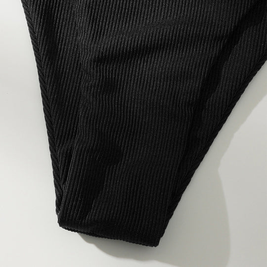 Damen Triangel-Bikini mit verstellbaren Schnürungen EB