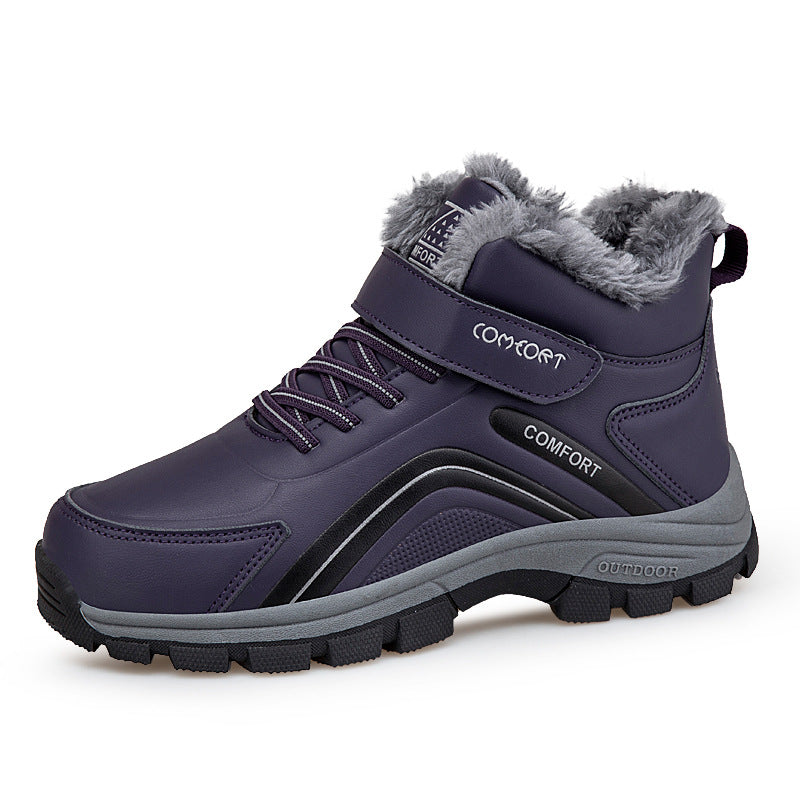 Damen wasserfeste Winterstiefel mit isolierendem Futter und rutschfester Sohle EB