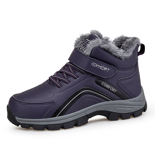 Damen wasserfeste Winterstiefel mit isolierendem Futter und rutschfester Sohle EB