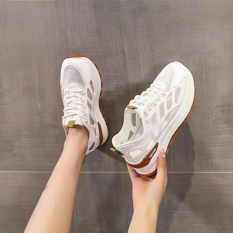 Damen Sportliche Mesh-Laufschuhe mit dämpfender Sohle und optimaler Atmungsaktivität EB