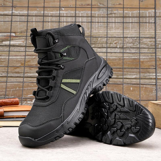 Anti-Smash und Anti-Durchstich High-Top Flugsicherheitsschuhe aus atmungsaktivem Gewebe EB
