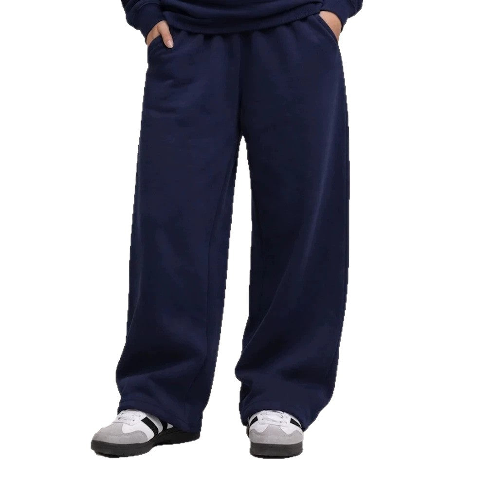Unisex nan gefütterte Sweatpants mit elastischem Komfortbund, geradem Bein und seitlichen Eingrifftaschen EB