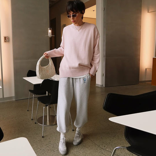 Damen Oversize-Strickpullover EB