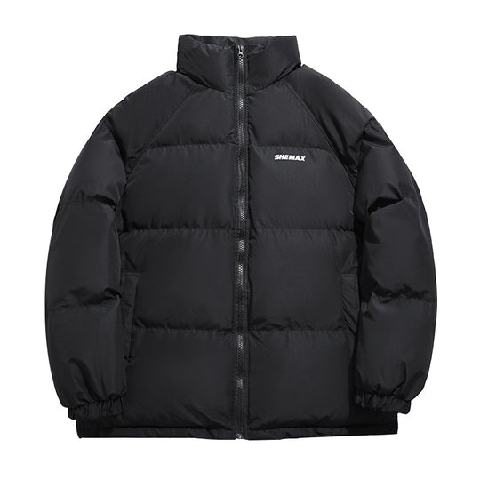 Damen isolierte Pufferjacke mit hochabschließendem Kragen und strukturiertem Steppmuster EB