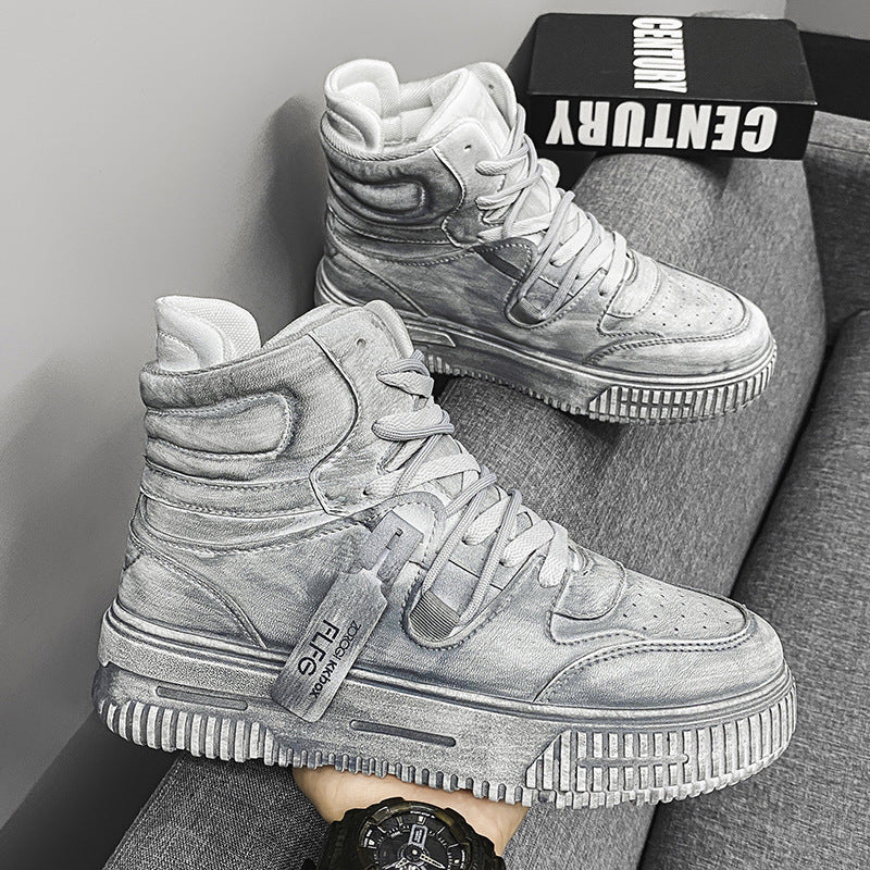 Damen Hohe Sneakers mit modernem Design und rutschfester Sohle EB