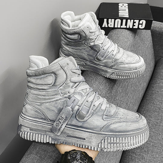 Damen Hohe Sneakers mit modernem Design und rutschfester Sohle EB