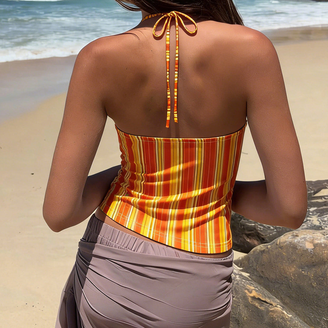 Damen Häkel-Details Strandtop EB