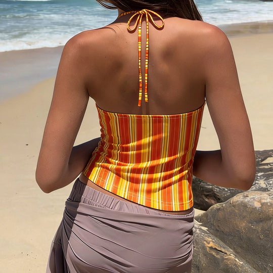 Damen Häkel-Details Strandtop EB