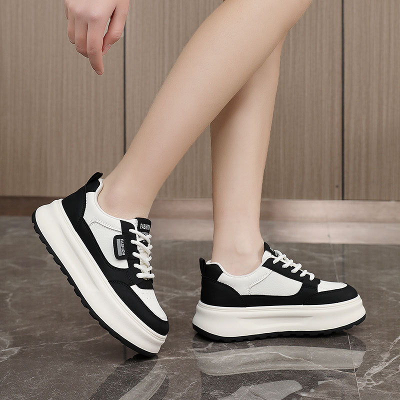 Damen modische Sneakers mit gepolsterter Sohle und atmungsaktivem Obermaterial EB