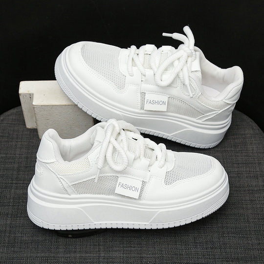 Damen Modische Sneakers mit dämpfender Sohle und atmungsaktiver Mesh-Oberfläche EB