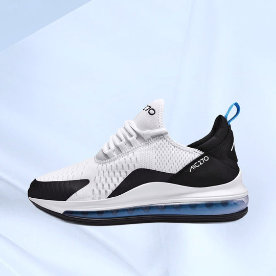 Herren moderne Air‑Cushion City‑Run Sneaker mit belüfteter Mesh‑ und TPU‑Stützstruktur EB