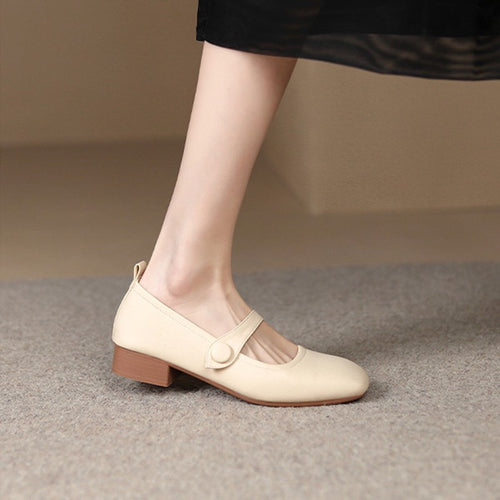 Damen elegante Slingback Ballerinas mit modischem Riemchen und bequemer Sohle EB