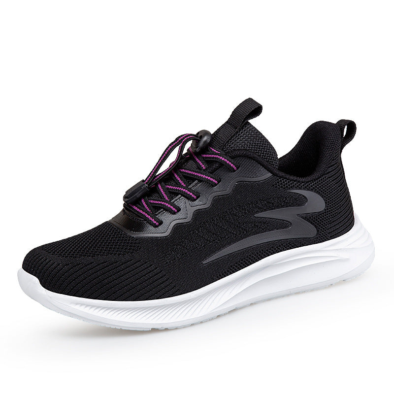 Damen Sportliche Lauf-Sneaker mit elastischem Schnellschnürsystem EB