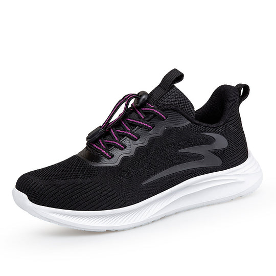 Damen Sportliche Lauf-Sneaker mit elastischem Schnellschnürsystem EB