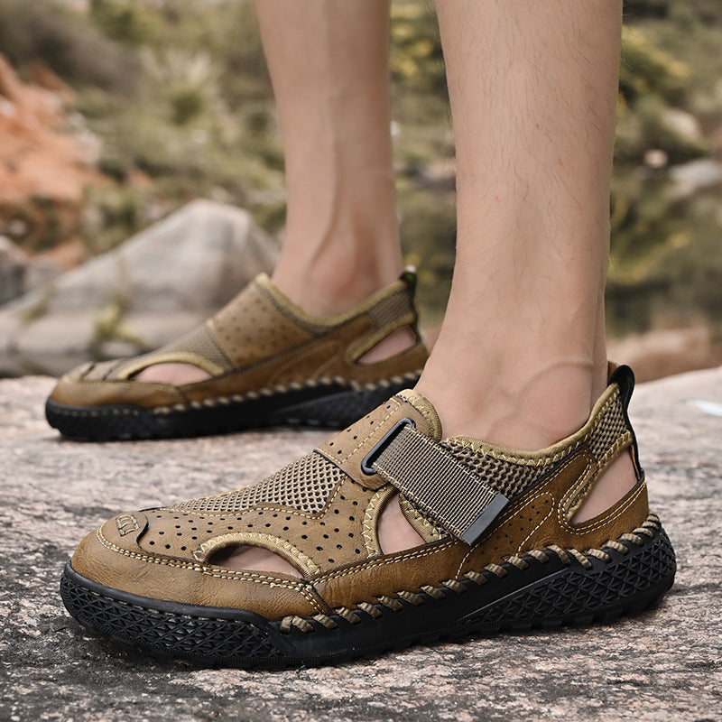 Damen Atmungsaktive Freizeitschuhe mit elastischen Riemen und rutschfester Sohle EB