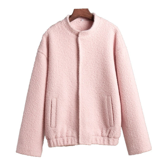 Damen Kuschelige Fleecejacke im modernen Design EB