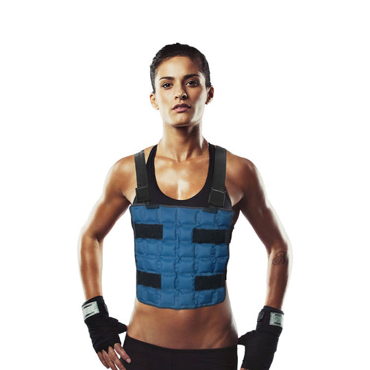 Damen nan verstellbare Gewichtsweste für Functional Training mit Klettverschluss und gepolsterten Schultergurten EB
