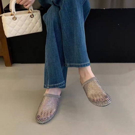 Damen Netz Mules EB