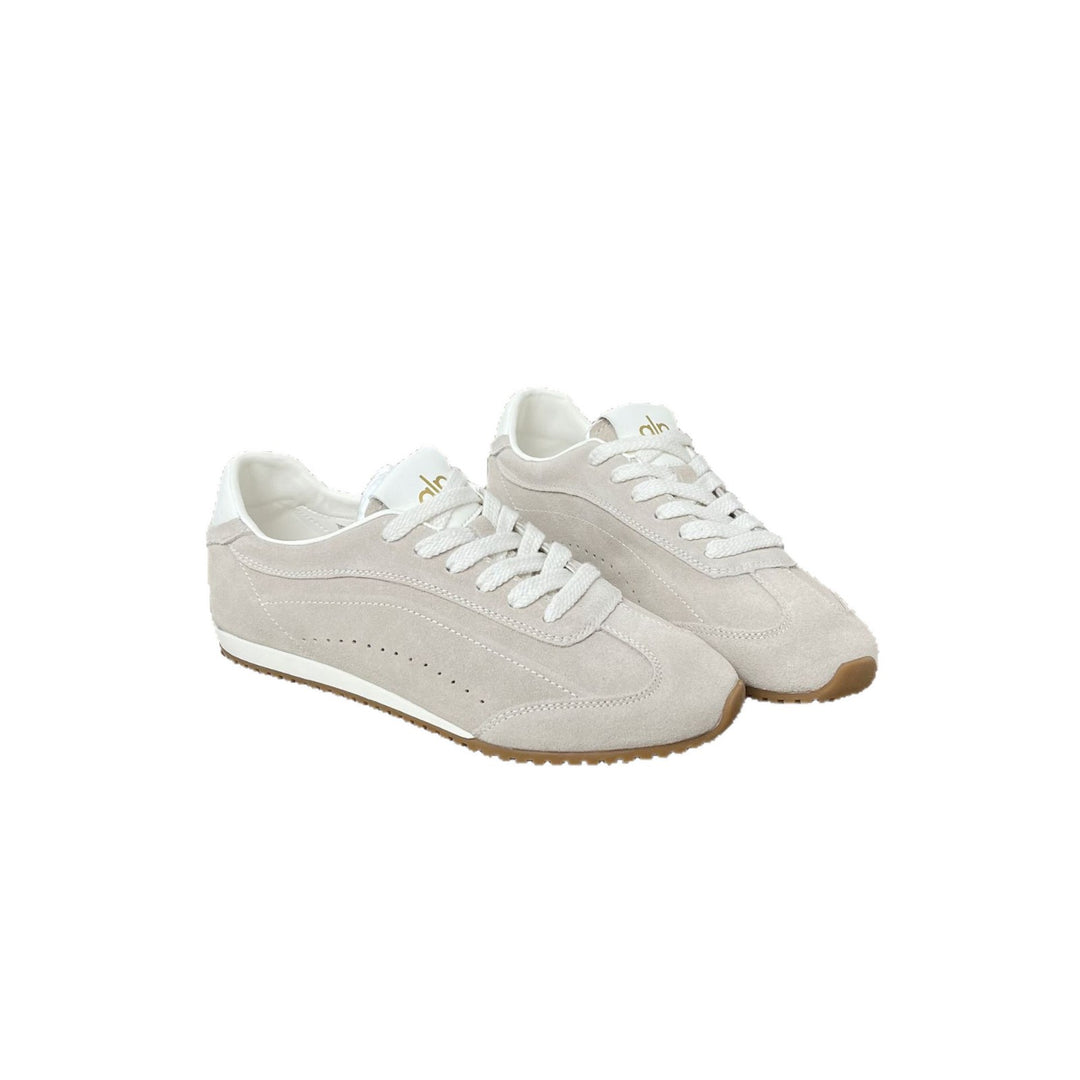 Damen Sportive Sneakers aus hochwertigem Wildleder mit rutschfester Sohle EB