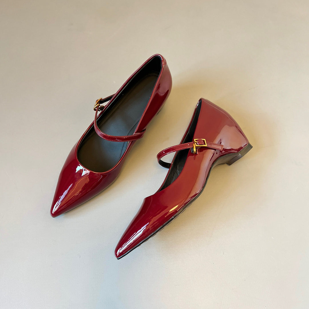 Damen Mary Jane Pumps mit schickem Riemchen EB