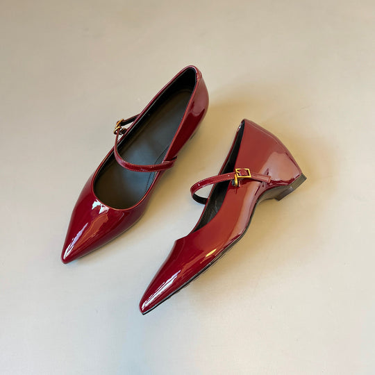 Damen Mary Jane Pumps mit schickem Riemchen EB