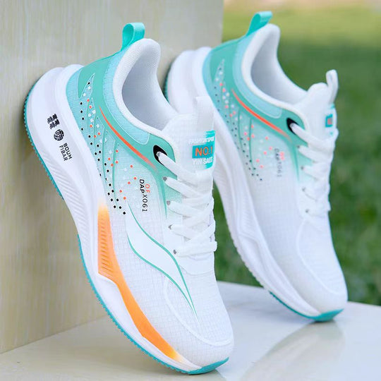 Damen Sportliche Laufschuhe mit dämpfendem Komfort und atmungsaktiver Oberflächenstruktur EB