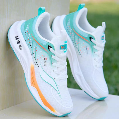 Damen Leichte Laufsneaker mit atmungsaktiver Oberfläche und flexibler Dämpfung EB