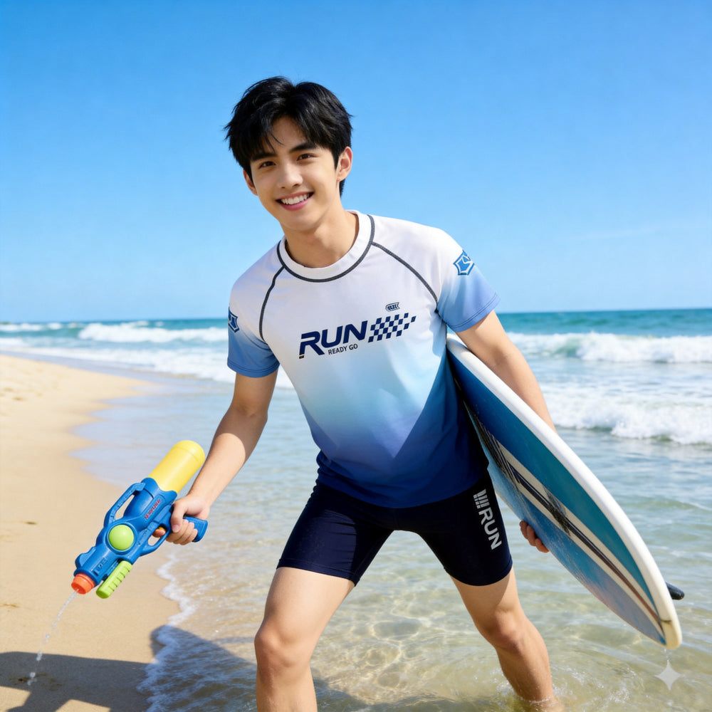 Jungen Surfshirt mit UV-Schutz EB