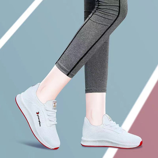 Damen Sportliche Freizeitschuhe mit atmungsaktivem Obermaterial und rutschfester Sohle EB
