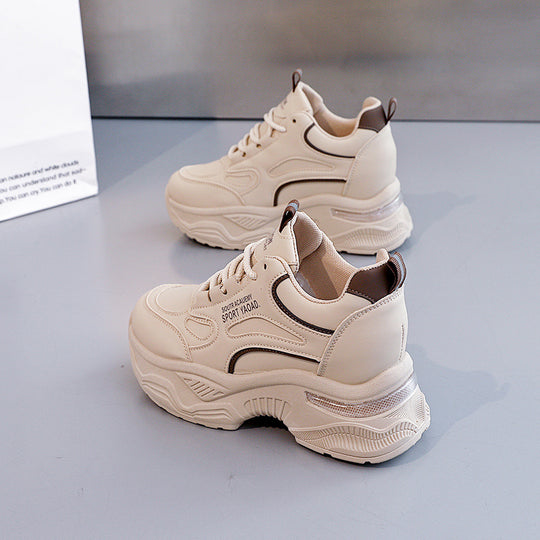 Damen Chunky Sneakers mit dämpfender Sohle und modernem Design EB