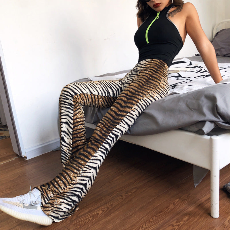 Damen Leggings im aufregenden Tiermuster EB
