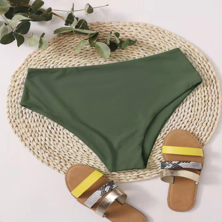 Damen Hoch tailliertes Bikini-Höschen EB