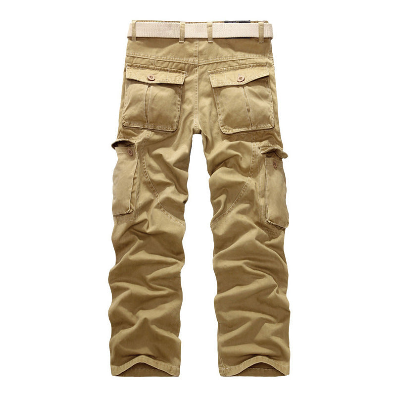 Herren Cargo-Hose mit praktischen Reißverschlusstaschen und elastischem Bund EB