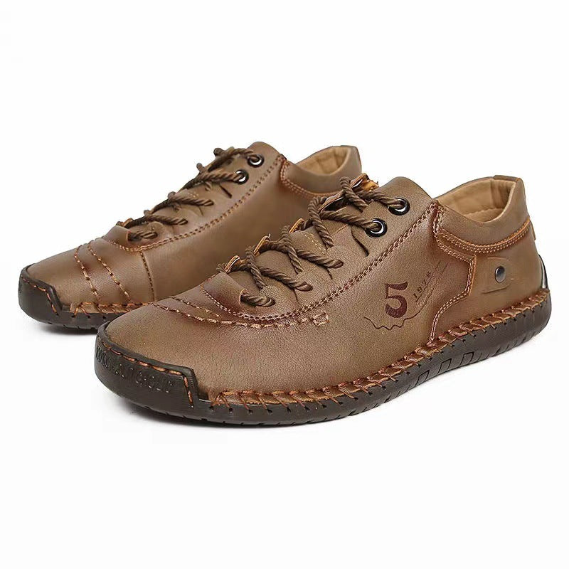 Damen Leinensneaker mit handgefertigtem Obermaterial und rutschfester Sohle EB