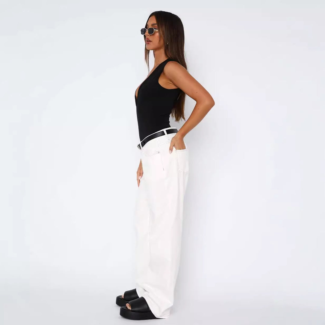 Damen figurbetontes Top EB