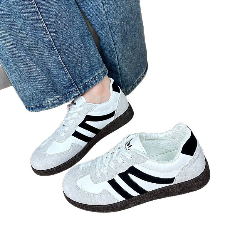 Damen Sportliche Sneaker mit rutschfester Laufsohle und atmungsaktivem Obermaterial EB