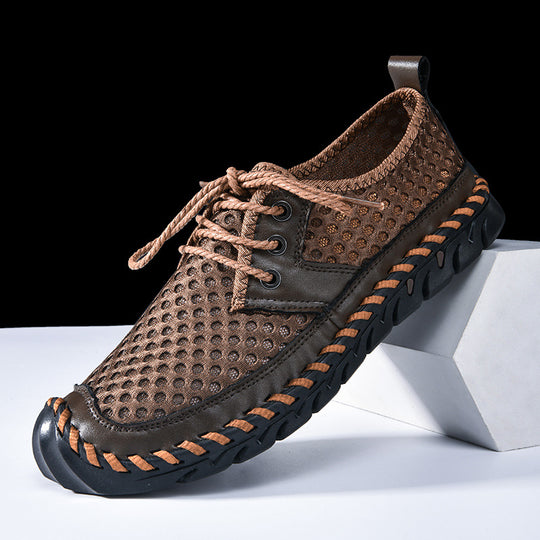 Herren Atmungsaktive Netzsneaker mit rutschfester Sohle EB