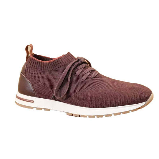 Damen Komfortable Sneaker mit atmungsaktiver Strick-Oberfläche EB
