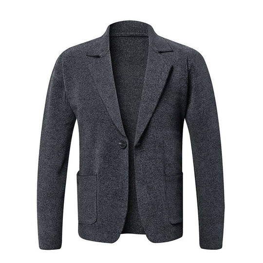 Herren elegante Blazerjacke mit zeitlosem Design und praktischen Taschen EB